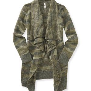 Camo Cardigan